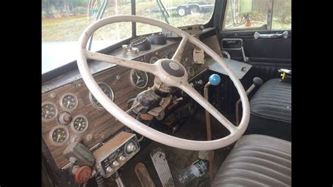 Kenworth W900a Interior