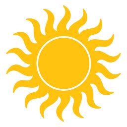 Dise O Png Y Svg De Icono De Peque As Vigas Onduladas De Sol Para Camisetas