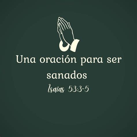 Una Oraci N Para Ser Sanados Wiki M Sica Cristiana Juvenil Amino