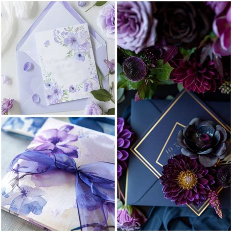 Dreamy Blue and Purple Wedding Theme Ideas