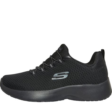 Buy Skechers Womens Dynamight Trainers Blackblack