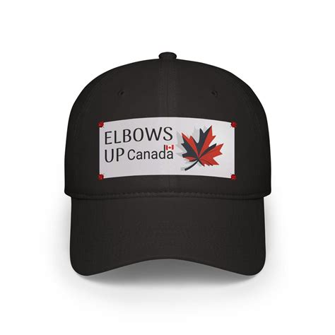 elbows  baseball cap elbows  canada hat canadian flag cap