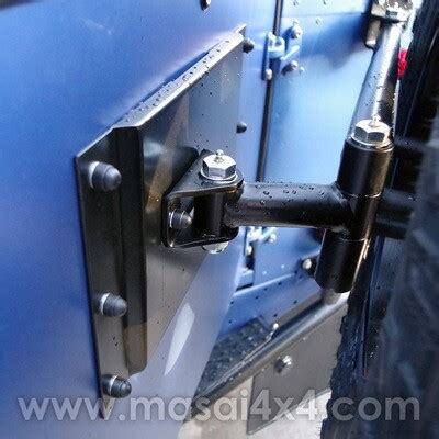 Spare Wheel Carrier Extra Heavy Duty Chassis Mounted For Land Rover