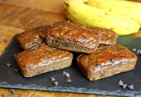 Minis Banana Bread Au Cacao Sans Gluten Sans Lait Quinoa Et Basmati