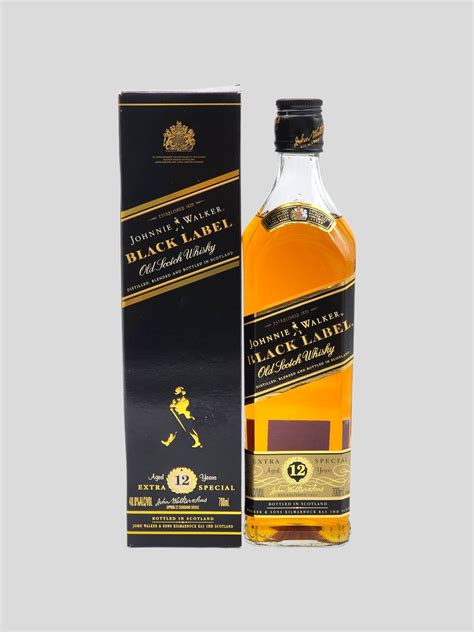 Johnnie Walker Black Label Blended Scotch Whisky 12 Years Shop Head