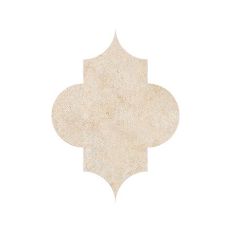 Arabesquette Seashell Honed Limestone Waterjet Decos 6x8 1 4 Marble