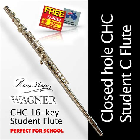 WAGNER CHC Student Flute • Closed Hole C • 16 keys • Brand New • FREE ...