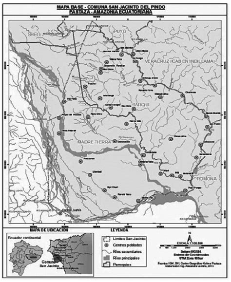 Comunidades Que Conforman La Comuna San Jacinto Del Pindo Lami A