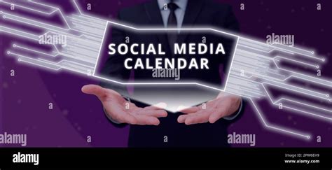 Social Media Kalender Fotos Und Bildmaterial In Hoher Aufl Sung Alamy