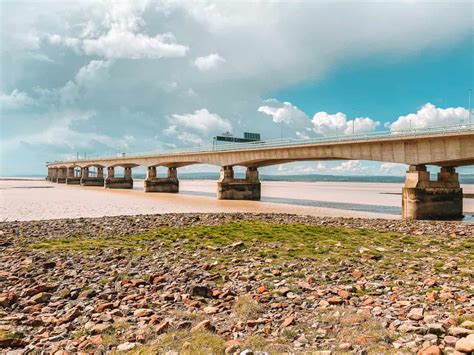 Severn Beach Walk - How To Walk Under The Severn Bridge In Bristol ...