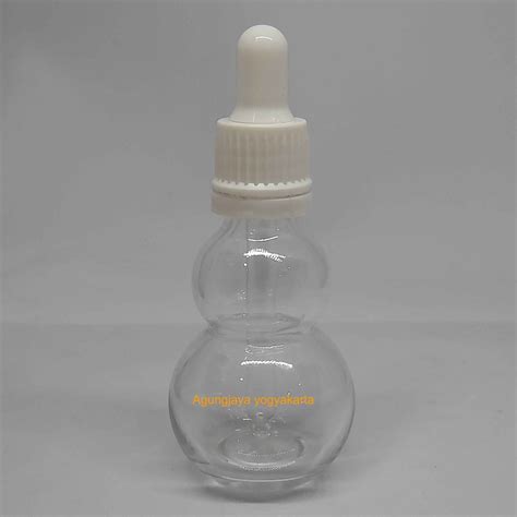 Jual Botol Kaca Hulu Ml Clear Pipet Karet Shopee Indonesia