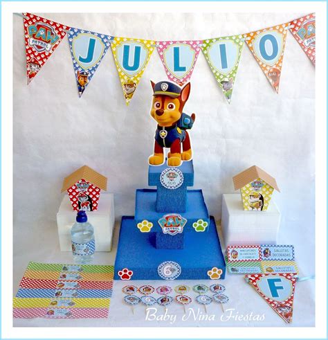 Mesa Dulce Patrulla Canina Para Julio Cumpleaños Patrulla Canina