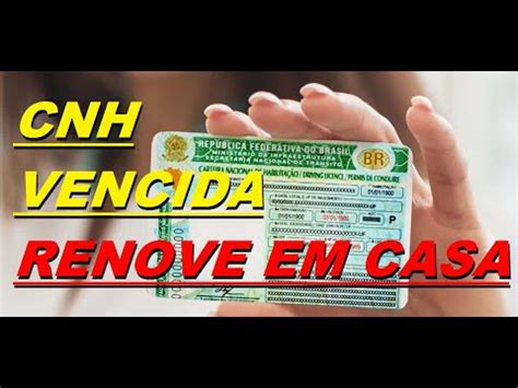 QUAL VALOR E COMO RENOVAR ABILITAÇAO CNH 2024 VENCIDA PELA INTERNET EM