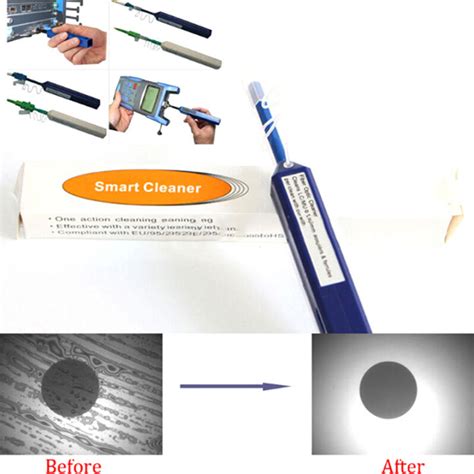 Lei One Click Fiber Optic Cleaning Pen Optical Cleaner Lcmu 125mm Connector Clean Th