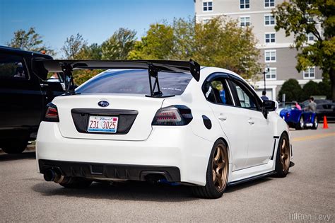 Custom White Subaru WRX BenLevy