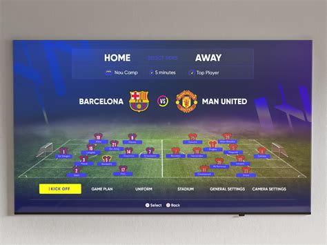 Efootball Menu Design By Stevan Gacanovic On Dribbble