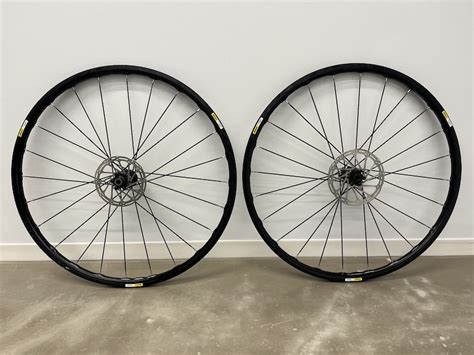 Mavic Ksyrium Disc Wheelset Like New W Rotors For Sale