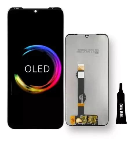 Tela Frontal Display Oled Para Moto G Plus Xt Cola Frete Gr Tis