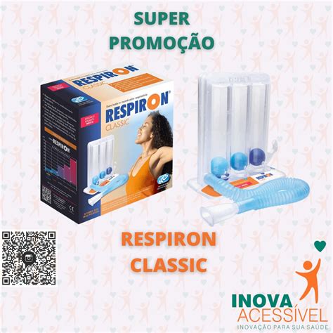 Respiron Classic Aparelho Para Fisioterapia Pulmonar Ncs Original