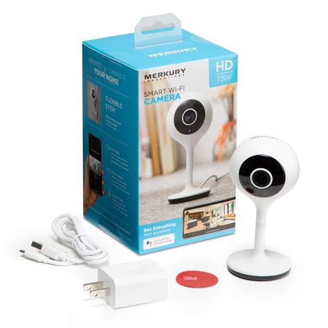 Merkury Innovations Smart Wifi P Camera With Voice Control Requires