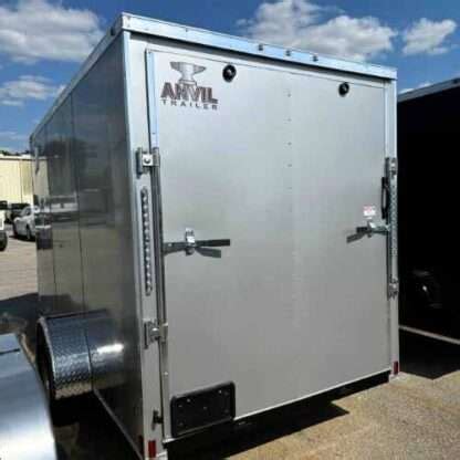 Anvil Single Axle Enclosed Silver Frost Polycor Trailer Boss