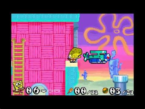SpongeBob SquarePants Battle For Bikini Bottom GBA Part No