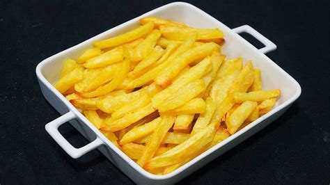 Patatas Fritas Al Horno Casi Sin Aceite Y Muy Crujientes YouTube