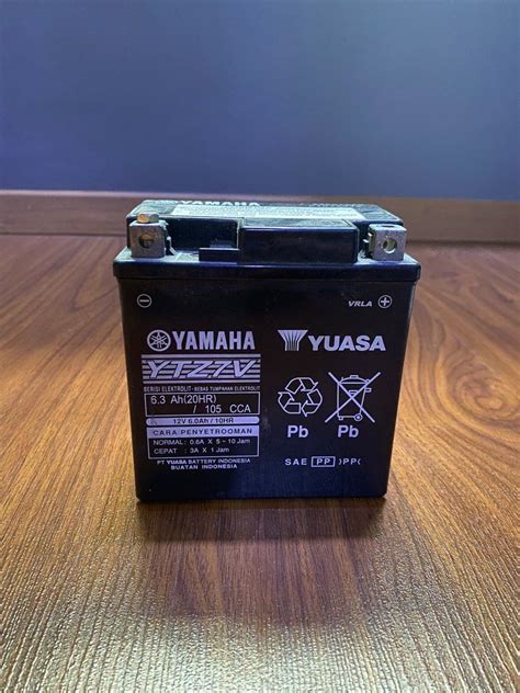 Yuasa Ytz V Aerox Battery Motorcycles Motorcycle Accessories On Carousell