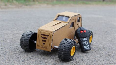 Wow How To Make A RC Monster Cardboard Toy Truck Powerful Truck YouTube