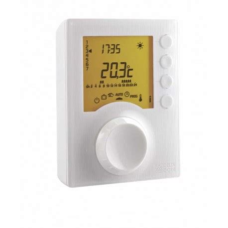 Delta Dore Thermostat Ambiance Programmable Filaire Tybox Pour