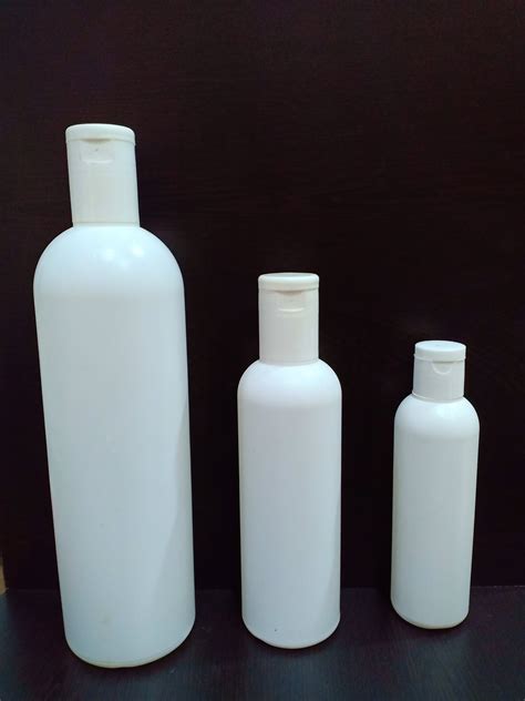 White Black Hdpe Hair Oil Bottle Capacity Ml For Storing