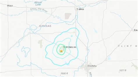 Kansas Earthquake 42 Magnitude Quake Reported Near Hutchinson