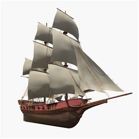 Frigate 3D model - TurboSquid 2055462