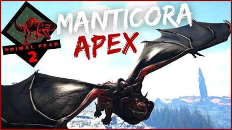 Ark Primal Fear Temp 2 Ep 73 AGORA SIM TEMOS UMA MANTICORA DE RESPEITO