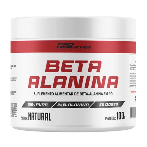 Beta Alanina Pote G Pro Healthy Pro Healthy Laborat Rios