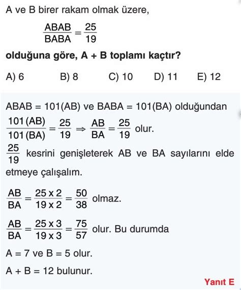 Basamak Kavramı Konu Anlatımı Örnekler Tyt Sayı Basamakları Çözümleme