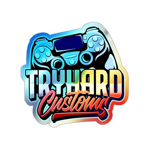 Holographic Die-cut Stickers – Tryhard Customs