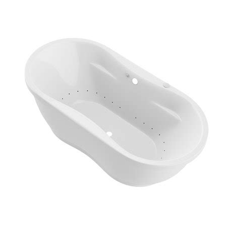 Atlantis Whirlpools Embrace X Oval Freestanding Air Bathtub