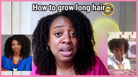 How To Grow Long Natural Hair 9 Hair Growth Tips Youtube