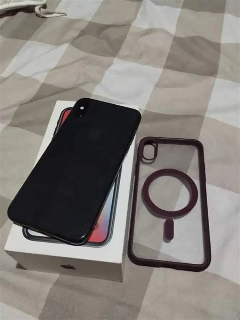 Iphone X 64gb No Minussss Warna Hitam Handphone 919073100