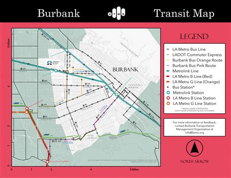 Burbank Transit Map - BTMO