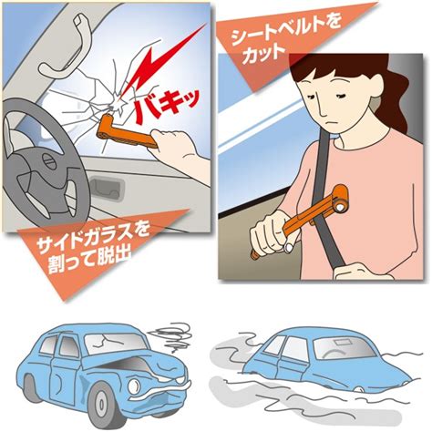 車脱出用ハンマー3ado Adh100or