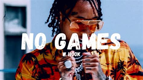 No Games Hook By Fedarro Youtube