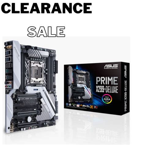 Buy Asus Prime Deluxe Ii X 299 Intel Motherboard