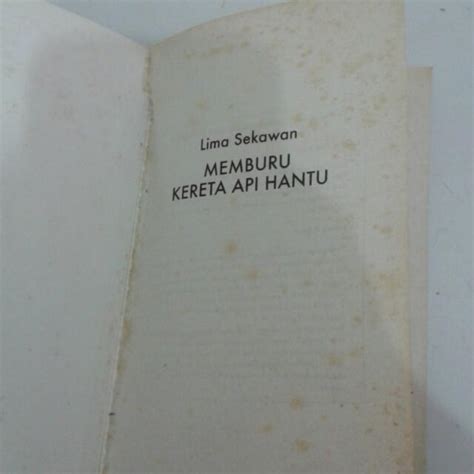 Enid Blyton Lima Sekawan Memburu Kereta Api Hantu Buku Alat Tulis