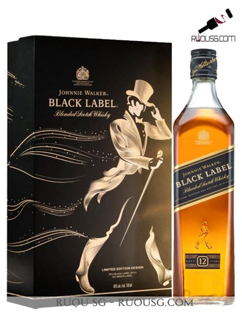 Rượu Whisky Johnnie Walker Black Label T Box 2019 750ml40