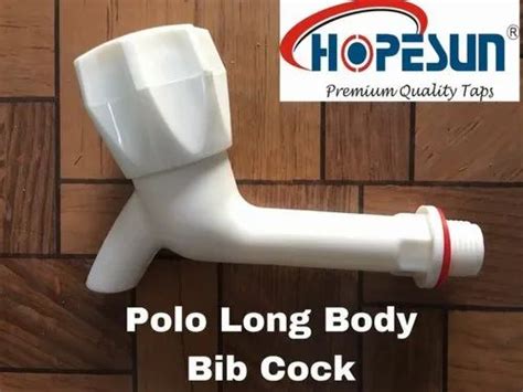 Hopesun Wall Mounted Plastic Polo Long Body Bib Cock For Bathroom