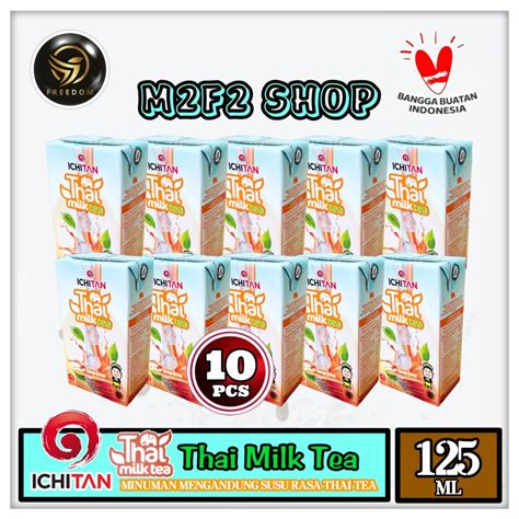 Jual Ichitan Thai Milk Tea Teh Susu Kotak Uht Ml Kemasan