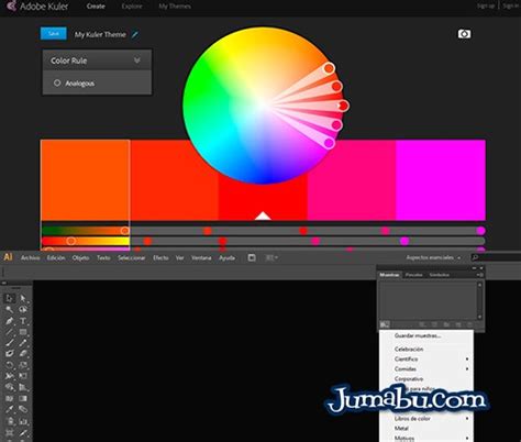 Cómo Cargar Paletas de Color en Illustrator CS6 Jumabu