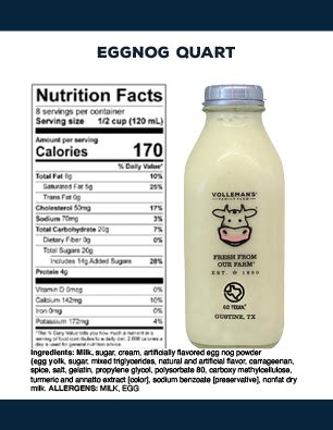 Eggnog - Volleman's Family Farm